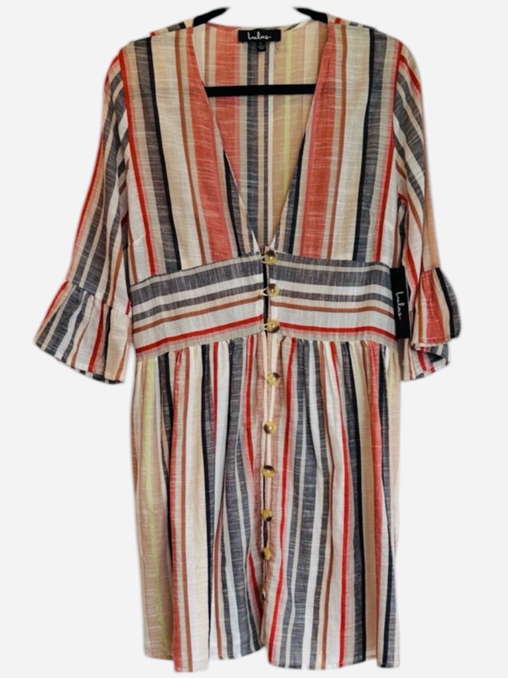 Lulu's Button Front Dress